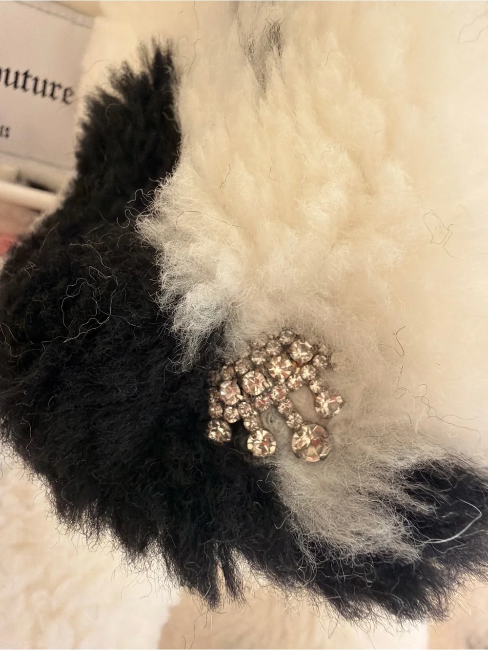 Juicy Couture cozy spotted